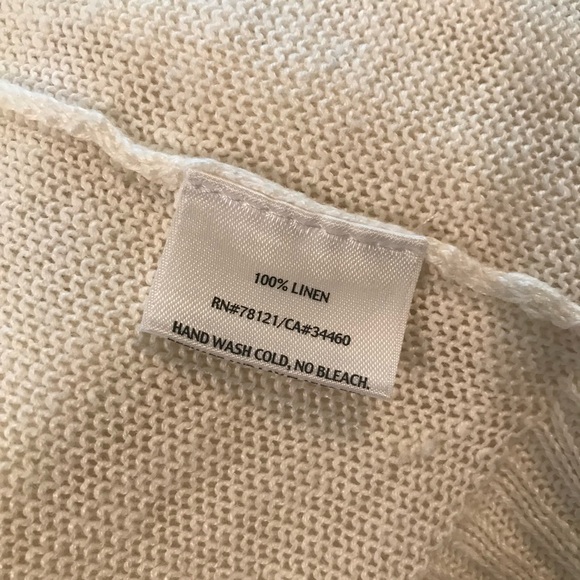 Eileen Fisher Linen Cardigan XL - Picture 5 of 5